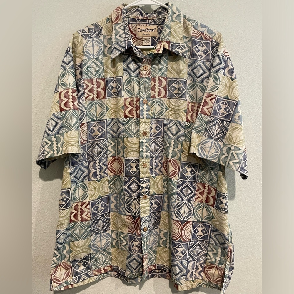 Men’s Cooke Street Honolulu Button Up Shirt. Size XL